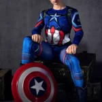 160cm 5ft2 TPE Western Man Caption America Sexy Muscle Sex Doll