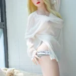 160cm 5ft3 Blonde Young Beautiful Sex Dolls Lifelike Sexy Realistic Companion Dolls