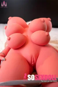 162cm 5ft3 TPE Alien Six Boobs Plump Body Sex Doll #258 Head