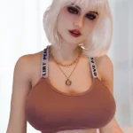 ตุ๊กตาเซ็กส์ TPE สูง 163 ซม. 5 ฟุต 3 นิ้ว หุ่นเพรียวบาง เส้นผมสีเงิน #DC19