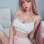 164cm 5ft4 Silicone Pink Hair Gentle Woman Sex Doll