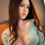 164cm 5ft4 Silicone Plump Ass Sheath Dress Sex Doll