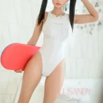 165cm 5ft4 Silicone Asian Facial Features Black Twin Shapely Figure Sex Doll #Mizuki