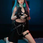 Boneca sexual TPE Cool Girl com seios rechonchudos de 165 cm e 5 m