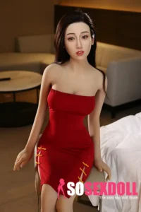 166cm 5ft4 Silicone Asian Beauty Round Chests Sex Doll