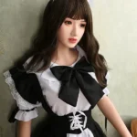166cm 5ft4 Silicone Cute Seductive Maid Outfit Sex Doll
