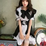 166cm 5ft4 Silicone Cute Seductive Maid Outfit Sex Doll