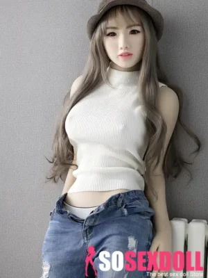 166cm 5ft4 Silicone Perky Breasts Elegant Woman Sex Doll