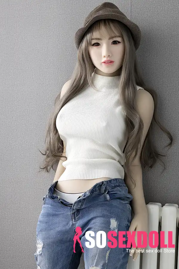 166cm 5ft4 Silicone Perky Breasts Elegant Woman Sex Doll