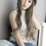 166cm 5ft4 Silicone Perky Breasts Elegant Woman Sex Doll