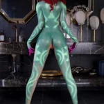 168cm 5ft5 Dragoness Petite Chest Thick Lips Red Hair Sex Doll #S20 Head