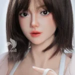 168cm 5ft5 Silicone D Cup Bust Ample Body Brown Hair Sex Doll #LH030 Head in Stock (US Only)
