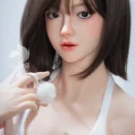 168cm 5ft5 Silicone D Cup Bust Ample Body Brown Hair Sex Doll #LH030 Head in Stock (US Only)