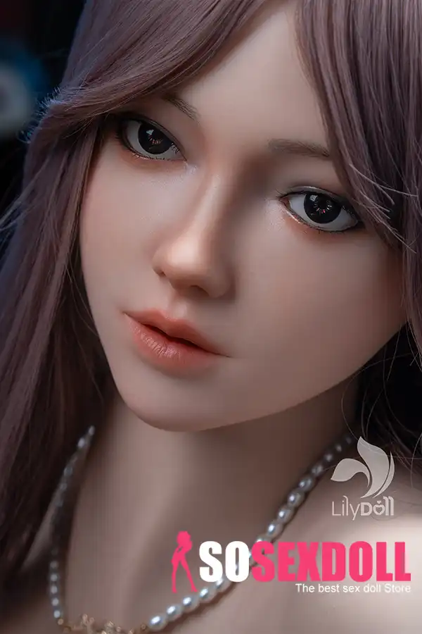 168cm 5ft5 Silicone F Cup Kauri Hips Purple Gashin Jima'i Doll a Stock (Amurka kawai)