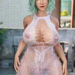 Boneca sexual Futa de silicone com busto tamanho M, 168 cm, 5 m, cabeça #SD5