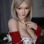 Poupée sexuelle en silicone de 168 cm, 5 m, poitrine généreuse, cheveux gris, en stock (États-Unis uniquement)