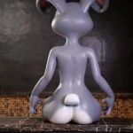 168cm 5ft5 Silicone Small Chest Thick Hip Rabbit Sex Doll in Police Outfit