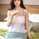 169cm 5ft5 Silicone Mature Woman Sheath Dress Sex Doll