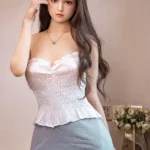 169cm 5ft5 Silicone Mature Woman Sheath Dress Sex Doll