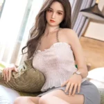 169cm 5ft5 Silicone Mature Woman Sheath Dress Sex Doll