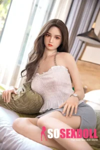 169cm 5ft5 Silicone Mature Woman Sheath Dress Sex Doll