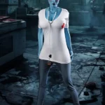 170 cm, 5 stóp i 5 cali, TPE, Fantazja, Niebieska skóra, Ogromne cycki, Szczupła talia, Pielęgniarka, Lalka erotyczna #A14 Głowa