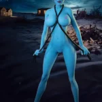 170 cm, 5 stóp i 5 cali, TPE, niebieska czaszka, miseczka G, biust, chuda lalka erotyczna #A12, głowa