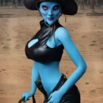 170 cm, 5 stóp i 5 cali, TPE, niebieska czaszka, miseczka G, biust, chuda lalka erotyczna #A12, głowa