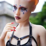 170cm 5ft5 TPE Pink Shell Fantasy Petite Breast Toned Body Sex Doll #A7 Head