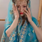 170cm 5ft6 Big Breast Blonde Lace Dress Sex Dolls Realistic Silicone Sex Dolls