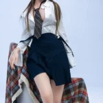 170cm 5ft6 Big Breasted Uniform Sexy Sex Dolls Silicone Sex Dolls Partners