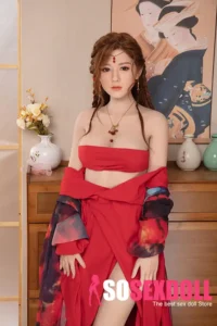 170cm 5ft6 Big Red Robe Ancient Style Sex Dolls Game Lady Sex Dolls Vagina Toys