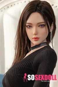 170cm 5ft6 Black Shirt Sexy Cute Sex Dolls Life Sized Sex Dolls Adult Sex Dolls