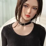 170cm 5ft6 Black Shirt Sexy Cute Sex Dolls Life Sized Sex Dolls Adult Sex Dolls