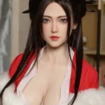 170cm 5ft6 Black Strapless Short Skirt Sex Dolls Fantasy Sex Dolls Silicone Sex Toys