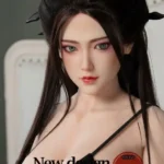 170cm 5ft6 Black Strapless Short Skirt Sex Dolls Fantasy Sex Dolls Silicone Sex Toys