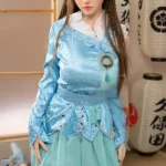 170cm 5ft6 Blue Ancient Style Pure Love Dolls Sexual Robots Silicone Sex Dolls