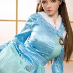 170cm 5ft6 Blue Ancient Style Pure Love Dolls Sexual Robots Silicone Sex Dolls