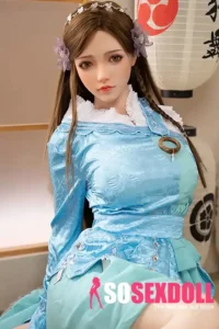 170cm 5ft6 Blue Ancient Style Pure Love Dolls Sexual Robots Silicone Sex Dolls