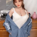 ตุ๊กตาเซ็กส์ไซส์ใหญ่ เสื้อโค้ทสีน้ำเงิน 170 ซม. 5 ฟุต 6 นิ้ว ของเล่นสำหรับผู้ใหญ่ ของเล่นทางเพศลับ