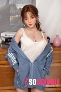 170cm 5ft6 Blue Coat Big Breasted Sex Dolls Adult Toys Secret Sex Toys