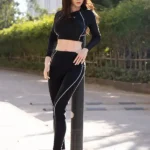 170cm 5ft6 Brown Hair Black Sportswear Sex Dolls Game Lady Sex Dolls Vagina Toys