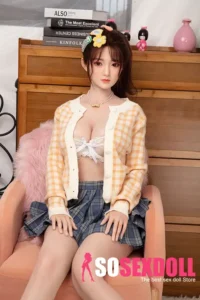 170cm 5ft6 Brown Ponytail Big Breast Sex Dolls Female Sex Dolls Breast Sex Toys