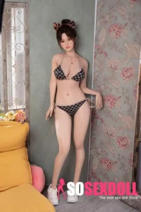 170cm 5ft6 Cat Ear Headband Slim Sex Dolls Sex Toys High Quality Sex Dolls