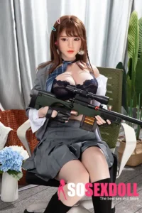 170cm 5ft6 Gray Pleated Skirt Sexy Sex Dolls Sex Toys High Quality Sex Dolls