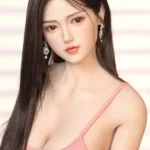 170cm 5ft6 Pink Fitted Camisole Dress Sex Dolls Silicone Love Dolls Sex Dolls