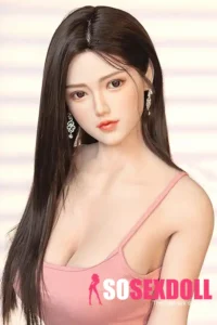 170cm 5ft6 Pink Fitted Camisole Dress Sex Dolls Silicone Love Dolls Sex Dolls
