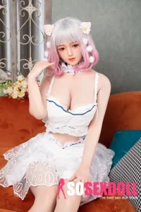 170cm 5ft6 Pink Gradient Hair Sexy Sex Dolls Life Sized Sex Dolls Adult Sex Dolls
