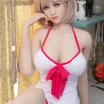 170cm 5ft6 Pink Hair Short Skirt Pure Sex Dolls Love Dolls Female Sex Robots