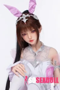 170cm 5ft6 Pink Rabbit Ear Outfit Sex Dolls Beautiful Sex Dolls Best Love Dolls